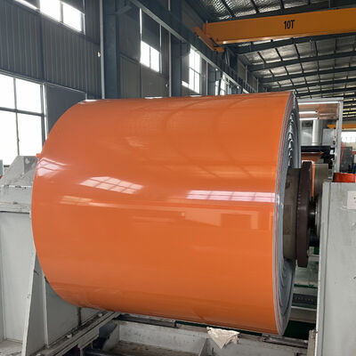 0.8mm روشن نارنجی کویل آلومینیوم برای چشمگیر کانال نامه ها و جعبه های نور