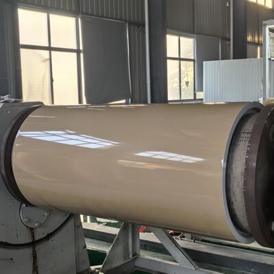 86٪ رنگ طلایی بازتاب دهنده 0.50mm ضخامت آینه پایان ورق آلومینیوم برای صفحه تزئینات خانه