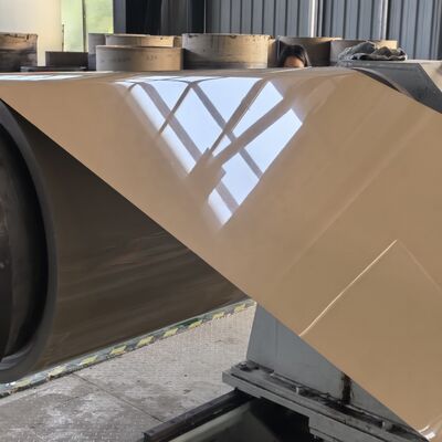 ورق آلومینیومی برای دکوراسیون ساختمان، آلیاژ با پوشش رنگی بادوام 1060 H34، مواد کامپوزیت برای پوشش نما