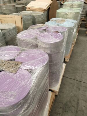 AA1100 O 0.7 * 315mm آلومینیوم پیش رنگ شده در دیسک یک طرفی رنگ پوشانده شده، ضخامت پوشش کمتر از 18 میکرو نیست برای کوک آشپزخانه