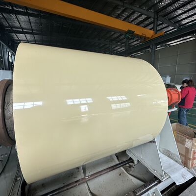 کویل آلومینیوم پیش‌رنگ شده مقاوم در برابر خوردگی با ضخامت ۰.۵-۱.۰ میلی‌متر و رنگ‌های سفارشی برای ورق‌های سقف موج‌دار