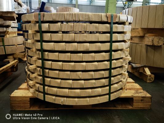 AA6061 H24 0.8MM سیم پیچ آلومینیوم از پیش رنگ شده برای پانل های تزئینی درب و پنجره