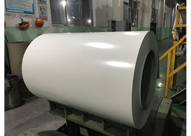 AA3105 H24 14 اینچ 356 میلی متر عرض 0.019 اینچ 0.48 میلی متر ضخامت رنگ سفید پوشش سیم پیچ آلومینیومی مورد استفاده برای تزئین پنجره
