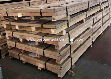 براق بالا یا متریال PE / PVDF آلومینیوم قبل از رنگ آمیزی ، ورق رنگ آلومینیومی