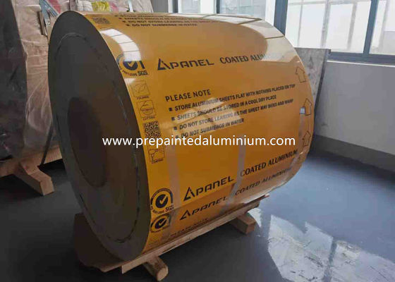 عرض MTC عرض 2490 میلی متر کویل آلومینیوم PVDF پوشش سطح