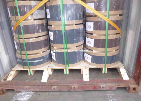 سیم پیچ ناودانی آلومینیومی PVDF PE پیش رنگ شده بدون رنگ